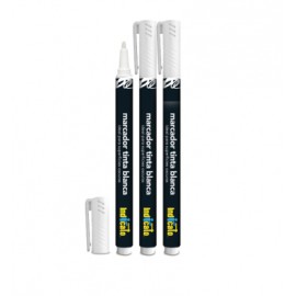 MARCADORES TINTA BLANCA 3 PZAS INDICATO, NUEVO OFERTA   041419