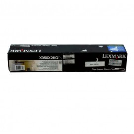 TONER LEXMARK X950X2KG NEGRO, ORIGINAL OFERTA   X950X2KG