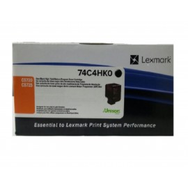 TONER LEXMARK 74C4HK0, NEGRO NUEVO OFERTA    74C4HK0