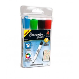 MARCADORES SHARPIE ACUACOLOR 4 PZAS, NUEVO OFERTA   1799323