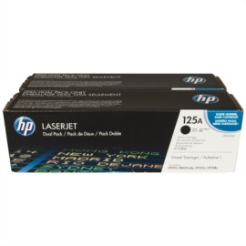 TONER HP 125A NEGRO CB540AD, DUAL PACK, NUEVO OFERTA   125A