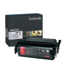 TONER LEXMARK 12A5745 NEGRO, NUEVO OFERTA   12A5745