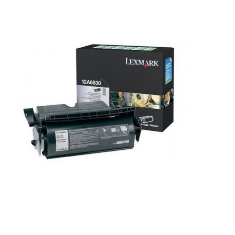 TONER LEXMARK 12A6830 NEGRO, NUEVO OFERTA   12A6830